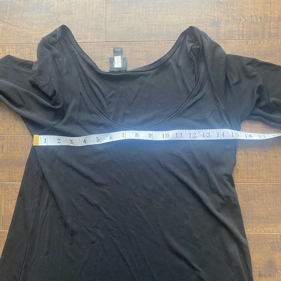 Eileen Fisher Black Tunic Silk dress - Picture 2 of 9